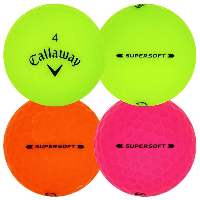 Callaway Supersoft Gekleurde golfballen