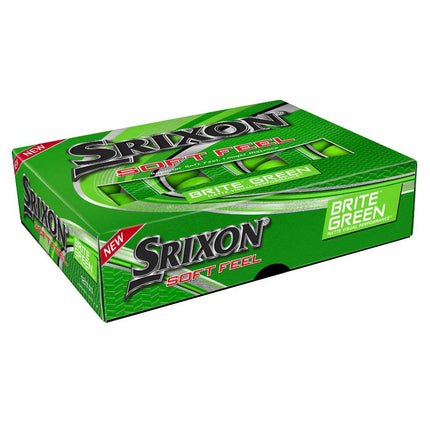 Srixon Soft Feel Brite groene golfballen