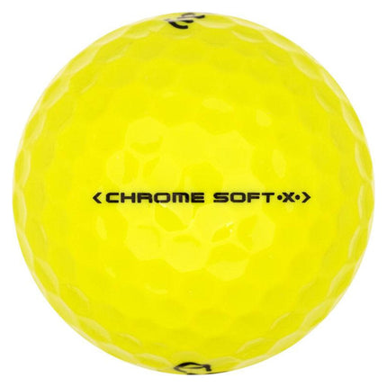 Callaway Chrome Soft X geel