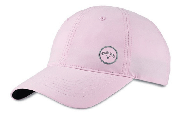 callaway ladies high tail pink golf cap