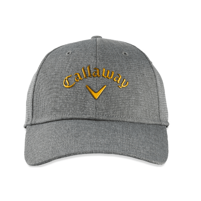 callaway liquid metal grijs goud golf cap