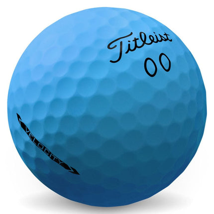 titleist velocity golfballen matte blauw