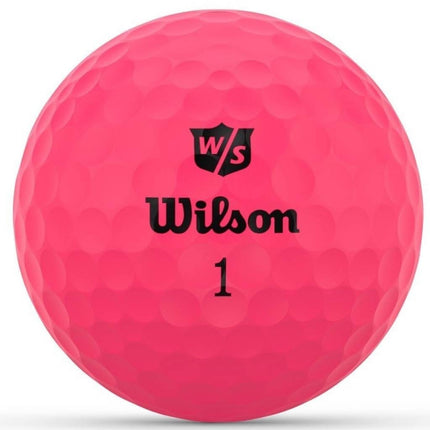 wilson duo optix roze golfbal