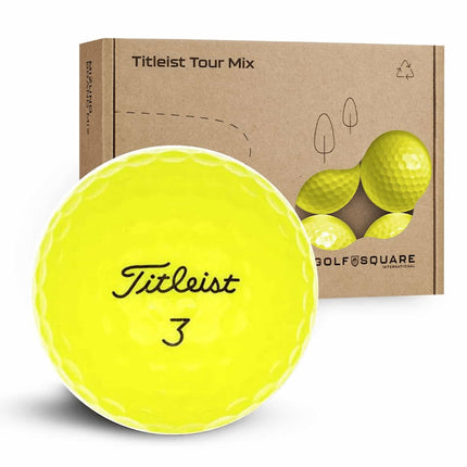 Titleist golfballen geel