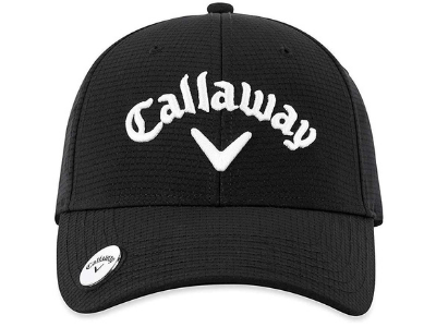 CALLAWAY GOLF STITCH MAGNEET CAP - ZWART