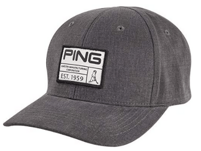 Ping-vintage-patch-cap-donkergrijs