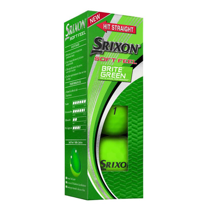 Srixon Soft Feel Brite Green sleeve