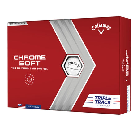 Callaway Chrome Soft Triple Track golfballen bedrukken