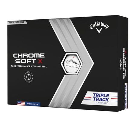 Callaway Chrome Soft X Triple Track bedrukken