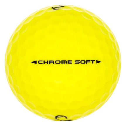 Callaway Chrome Soft Golfbal Geel