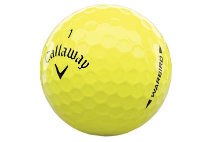 Callaway Warbird golfbal geel