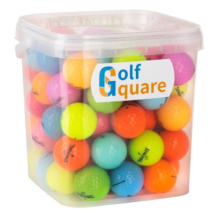 gekleurde golfballen emmer 48