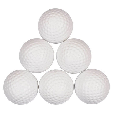 Übe Golfbälle weiß - 6 Stücke