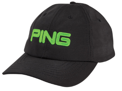 ping-jr-tour-light-20-golfcap-zwart-groen