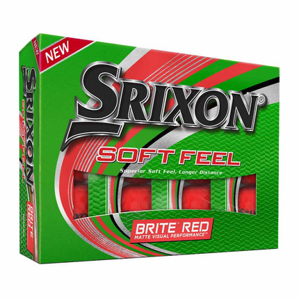 Srixon Soft Feel Brite Rood golfballen