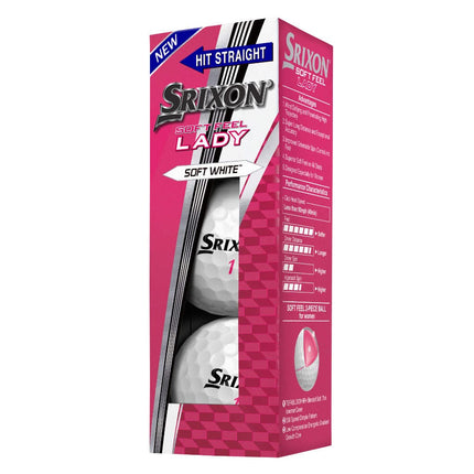 Srixon Soft Feel Lady golfballen sleeve