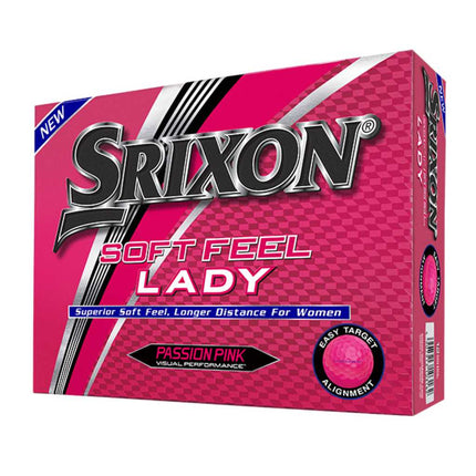 Srixon Soft Feel Lady roze golfballen
