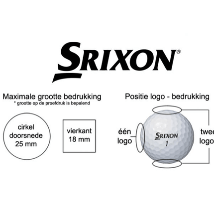 srixon-ad333-geel-golfballen-bedrukken