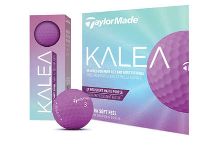 taylormade kalea golfballen paars