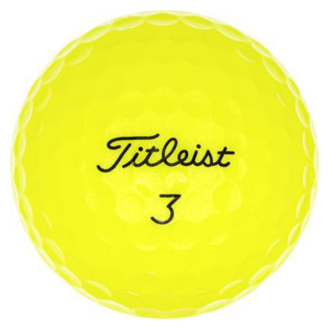 Titleist Pro V1 golfballen geel