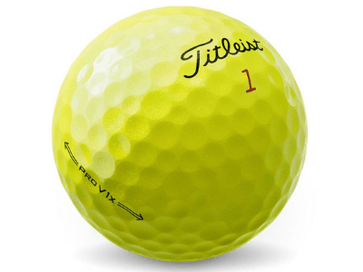 titleist pro v1x geel golfballen bedrukken