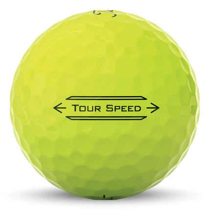 Titleist Tour Speed Golfbal geel