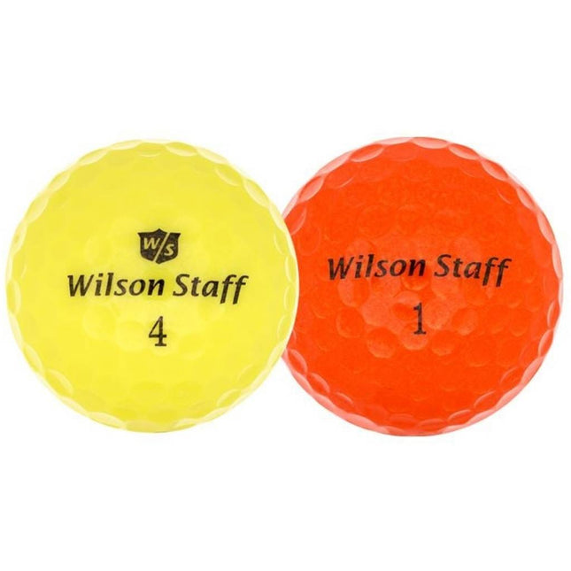 Wilson golfballenmix gekleurd